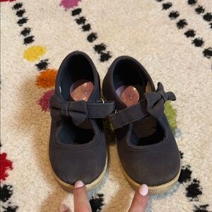 Black Dress Shoes with Elegant Strap Design (free add on with purchase)